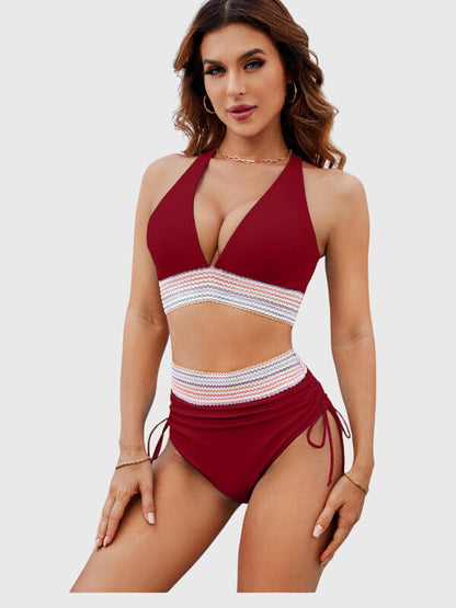Lidia – High-Waisted Tummy Control Bikini Set