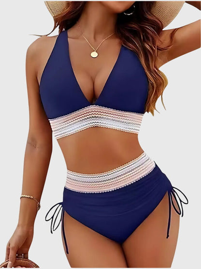 Lidia – High-Waisted Tummy Control Bikini Set