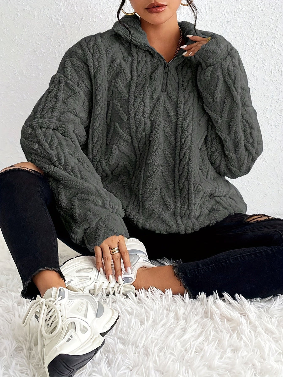 Paulina | Stylowy polarowy sweter