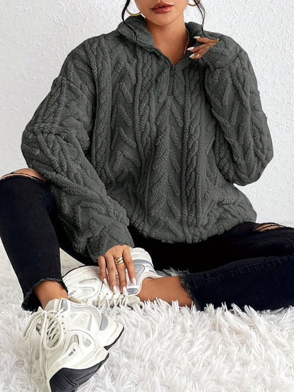 Paulina | Stylowy polarowy sweter