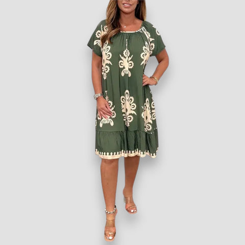 Alina | Sukienka geometryczna