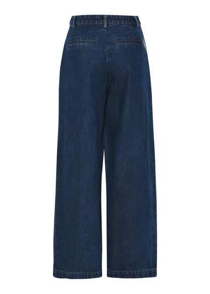 Spodnie La Rouge Clara w kolorze ciemnego dżinsu