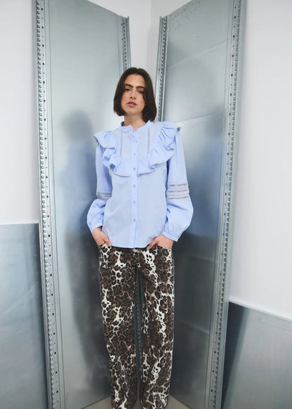 Koszula Noella Jovanny w kolorze jasnoniebieskim