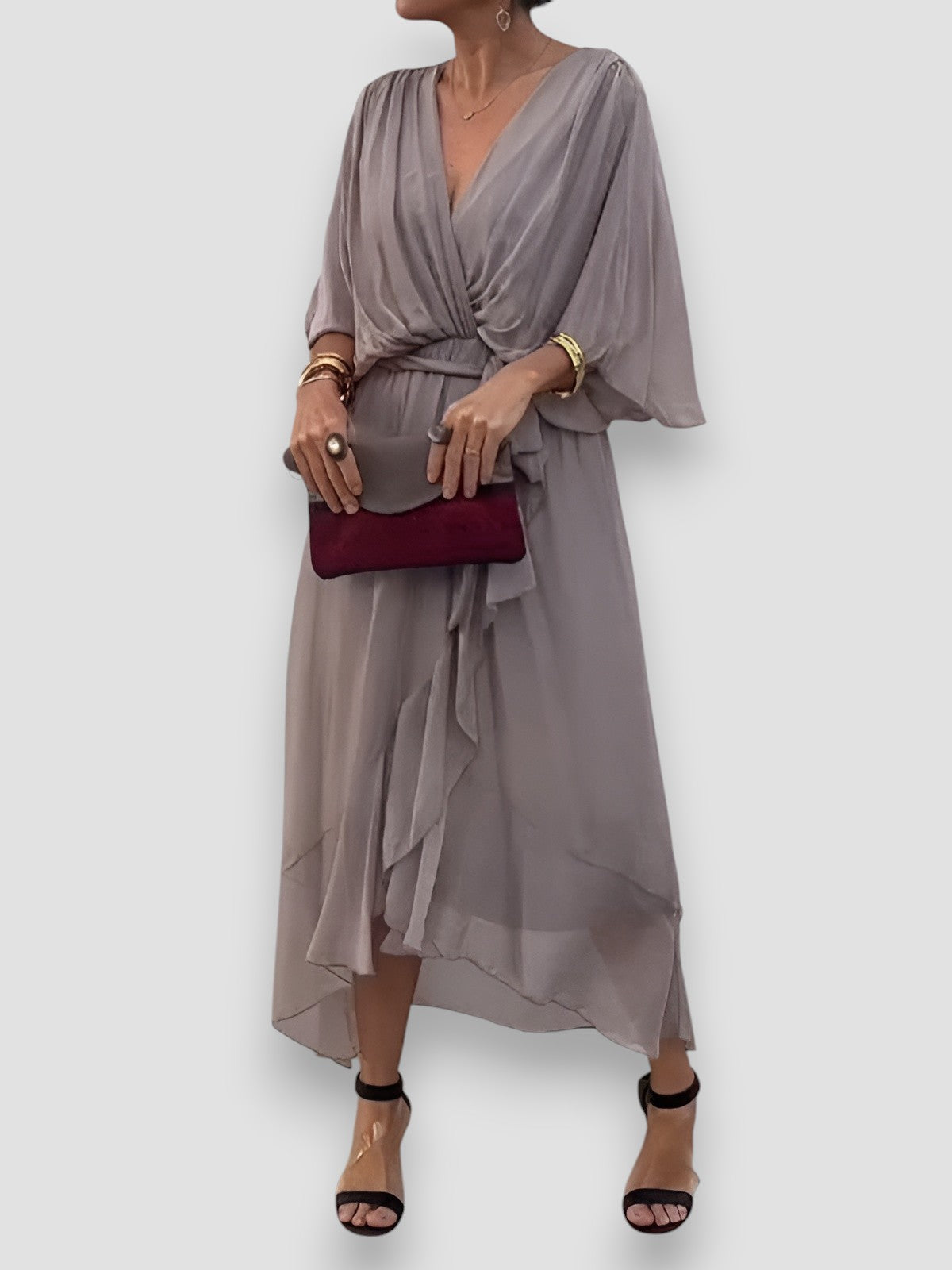 Karolina | Sukienka z dekoltem w kształcie litery V