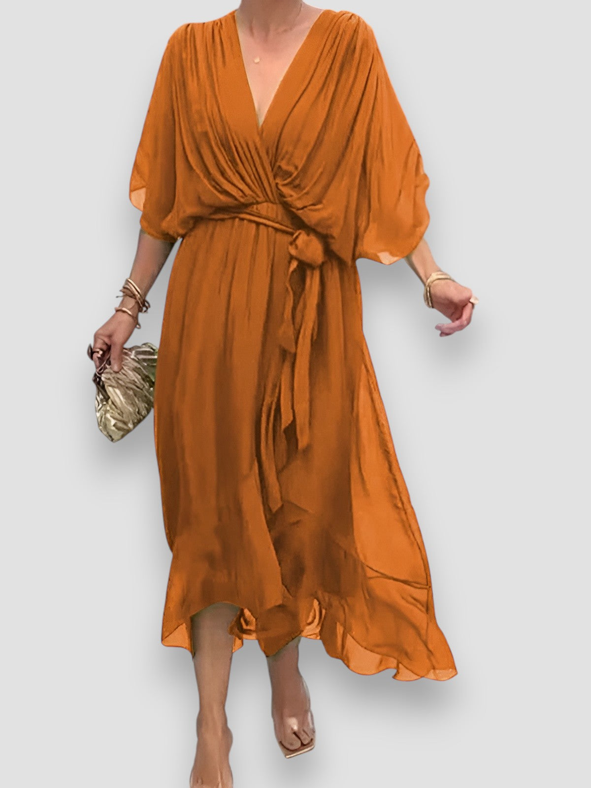 Karolina | Sukienka z dekoltem w kształcie litery V