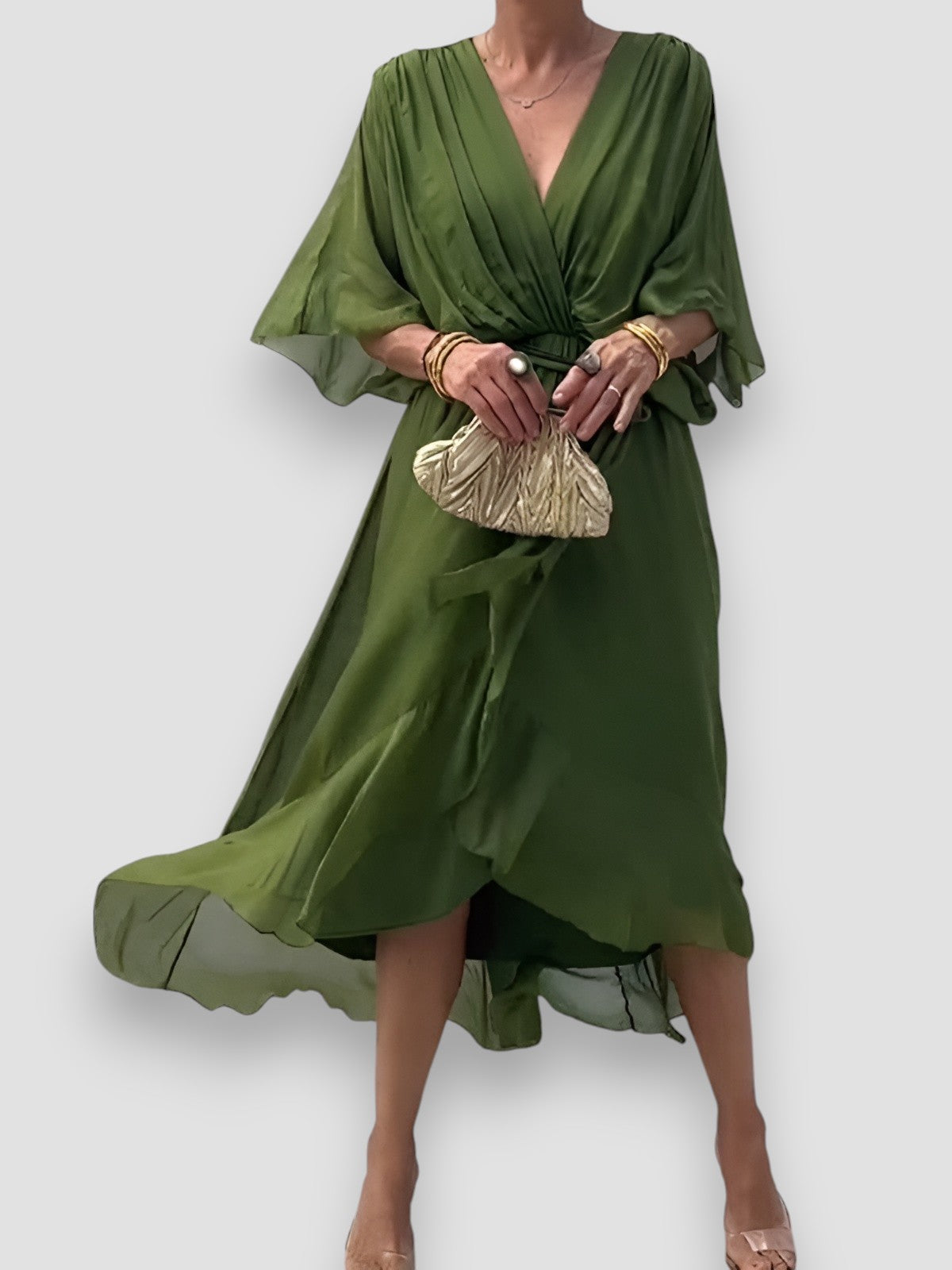 Karolina | Sukienka z dekoltem w kształcie litery V