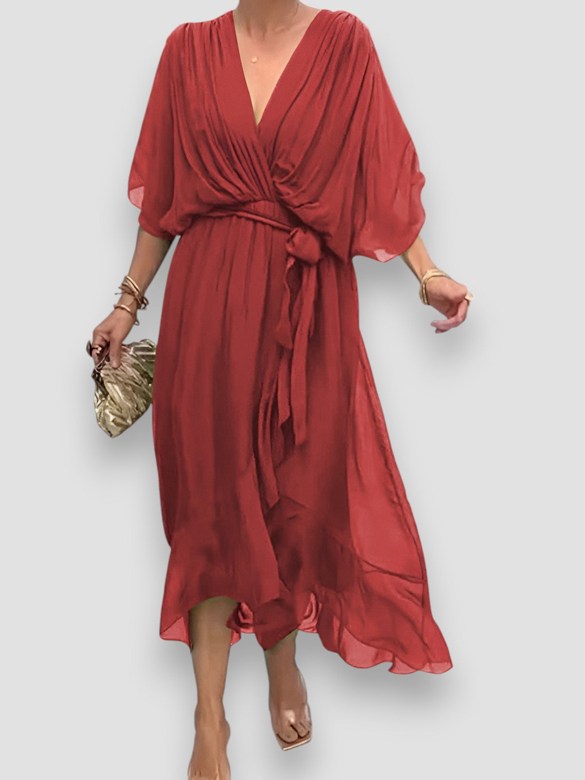 Karolina | Sukienka z dekoltem w kształcie litery V