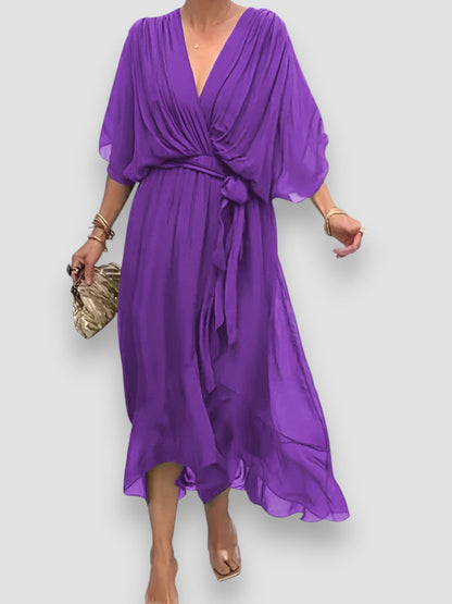 Karolina | Sukienka z dekoltem w kształcie litery V