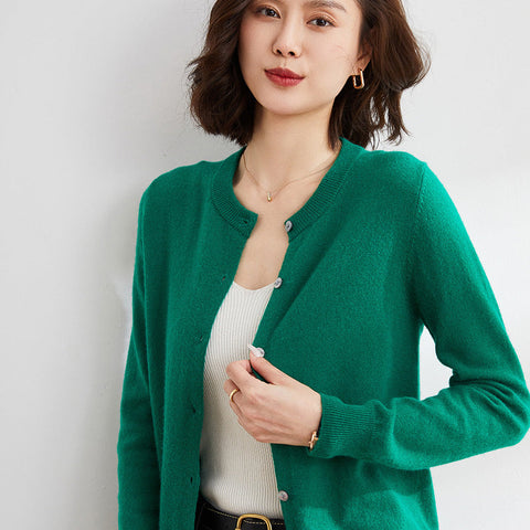 Jadeit™ | Kardigan z długim rękawem