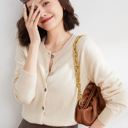 Jadeit™ | Kardigan z długim rękawem