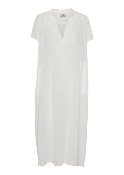 Projekt AJ117 Sukienka wiedeńska biała