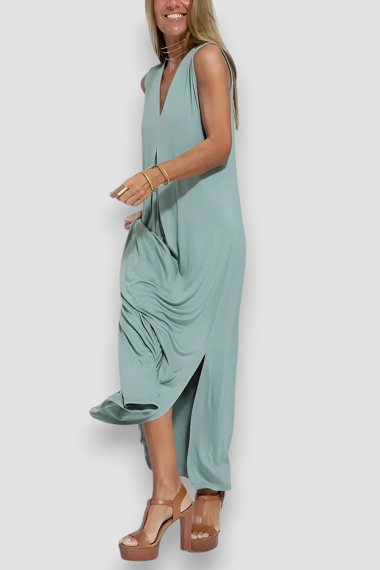 Leokadia | Długa sukienka